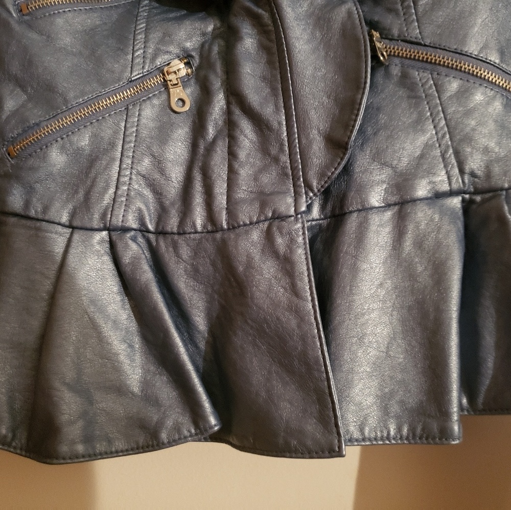 Motorcycle crop jacket - Picture 3 of 4